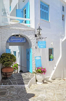 Images Dated 28th July 2023: Apollonia village, Apollonia, Sifnos Island, Cyclades Islands, Greece