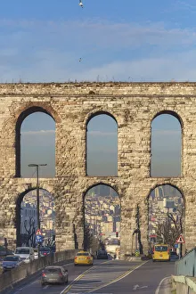 Aqueduct of emperor Valens (368), Valens Su Kemeri, Istanbul, Turkey