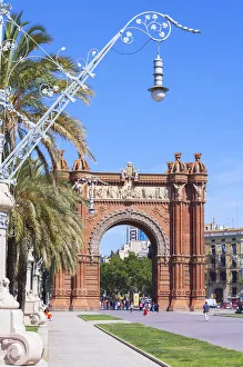 Arc de Triomf, Barcelona, Catalonia, Spain