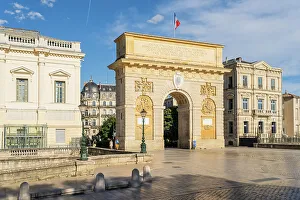 Arc De Triomphe Prints: Arc de Triomphe, Montpellier, Herault, France