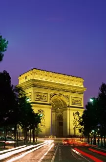 Night View Gallery: Arc de Triomphe / Night View
