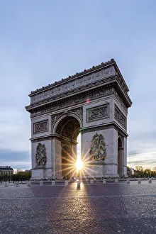 Paris Prints: Arc de Triomphe, Paris, France