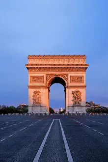Paris Prints: Arc de Triomphe, Paris, France