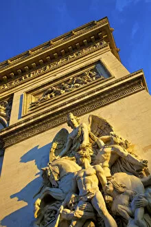 Images Dated 21st January 2014: Arc de Triomphe, Paris, France, Western Europe