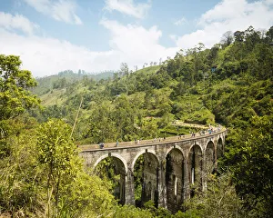 Nine Arch Bridge, Ella, Uva Province, Sri Lanka, Asia