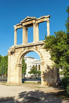 Mainland Greece Prints: Arch of Hadrian (Hadrian's Gate), Athens, Greece