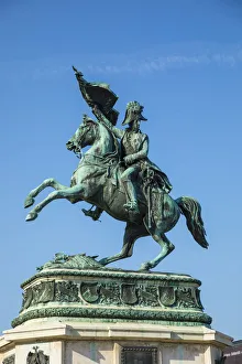 Archduke Charles of Austria statue, Hofburg Palace, Vienna, Austria