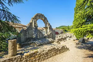 Archeological Site Gallery: Archeological site at Vaison-la-Romaine, Vaison-La-Romaine, Vaucluse, Provence-Alpes-Cotes d'Azur
