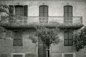 Images Dated 14th January 2011: Architectural details in Calvi on the island of Corsica in France