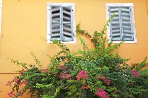 Images Dated 27th October 2015: Architectural Details, Corfu Old Town, Corfu, The Ionian Islands, Greek Islands, Greece