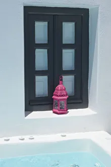 Images Dated 23rd January 2014: Architecture, Oia, Santorini, Cyclades, Greece