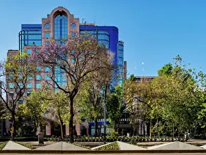 Tower Block Prints: Architecture of Paseo de la Reforma, Mexico City, Mexico
