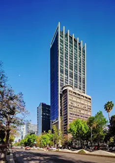 Tower Block Prints: Architecture of Paseo de la Reforma, Mexico City, Mexico