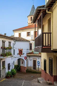 Townscape Prints: Arco de San Pedro, Guadalupe, Extremadura, Spain