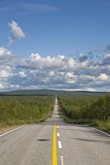 Sc Andinavian Gallery: Arctic Road Towards Kilpisjarvi