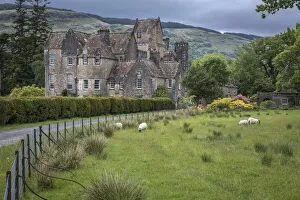 Aryll And Bute Prints: Ardkinglas Woodland House (built 1908), Cairndow, Aryll and Bute, Scotland, Great Britain