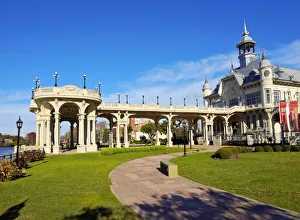 Argentina, Buenos Aires Province, Tigre, View of the Municipal Museum of Fine Art