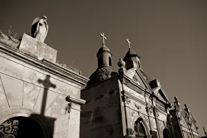 Images Dated 21st July 2009: Argentina, Buenos Aires, Recoleta, Recoleta Cemetery, monument detail