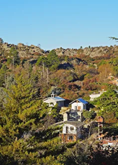 Argentina, Cordoba Province, Calamuchita Valley, View of La Cumbrecita