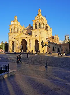 Argentina, Cordoba, View of the Cathedral of Cordoba