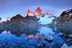 Argentina, Patagonia, El Chalten, Los Glaciares National Park, Cerro Fitzroy Peak