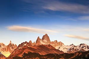 Argentina, Patagonia, El Chalten, Los Glaciares National Park, Cerro Torre and Cerro