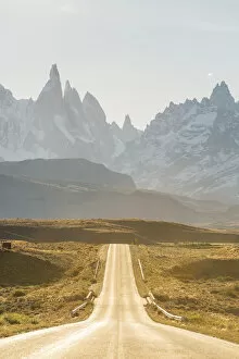Images Dated 14th August 2019: Argentina, Patagonia, Santa Cruz Province, Los Glaciares National Park, the road to El