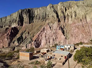Argentina, Salta Province, Iruya, View of the indian village Argentina, Salta Province, Iruya, View of the indian village