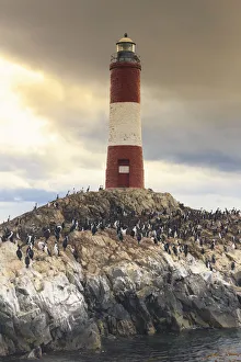 Argentina, Tierra del Fuego, Ushuaia, Beagle Channel, Les Eclaireurs Ligthouse