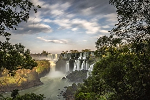 Cataract Prints: Argentinean side of Iguazu waterfall, Northern Argentina