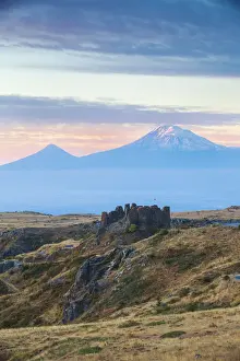 Armenia, Aragatsotn, Yerevan, Amberd fortress located on the slopes of Mount Aragats