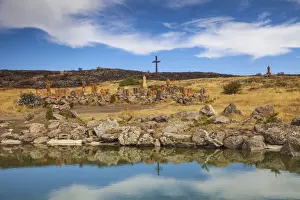 Alphabet Prints: Armenia, Artashavan Village, Armenian alphabet monument - Giant stone letters dedicated