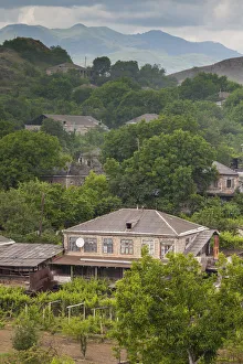 Armenia, Kechut, high angle village view