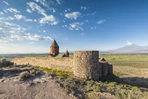 Images Dated 7th June 2018: Armenia, Khor Virap, Khor Virap Monastery, 6th century