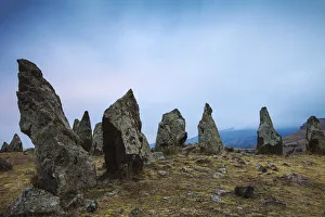 Armenia, Syunik province, Sisian, Zorats Karer also know as Karahundj or Carahunge Armenia, Syunik province, Sisian, Zorats Karer also know as Karahundj or Carahunge