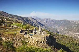 Ropeway Prints: Armenia, Syunik Province, Tatev, Tatev Monastery, Church of Poghos and Petros (Peter