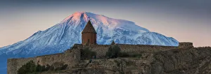 Armenia, Yerevan, Ararat plain, Khor Virap Armenian Apostolic Church monastery