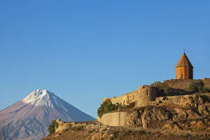 Archaeological Site Prints: Armenia, Yerevan, Ararat plain, Khor Virap Armenian Apostolic Church monastery