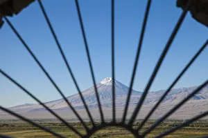 Plain Prints: Armenia, Yerevan, Ararat plain, Khor Virap Armenian Apostolic Church monastery