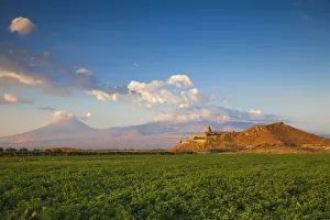 Armenia, Yerevan, Ararat plain, Khor Virap Armenian Apostolic Church monastery