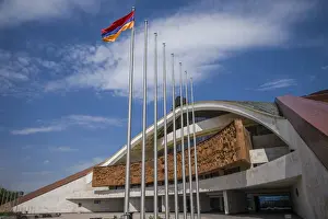 Concert Hall Prints: Armenia, Yerevan, After Karen Demirtchian Sport and Concert Complex