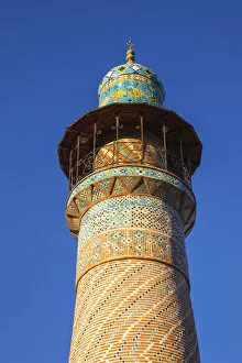 Images Dated 11th December 2013: Armenia, Yerevan, Minaret of the Blue Mosque