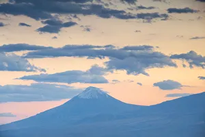 Armenia, Yerevan, View of Mount Ararat