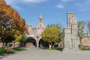 Armenia Prints: Armenian genocide Monument, , Echmiadzin, Yerevan, Armenia