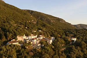Mediterranean Maquis Collection: The Arrabida Monastery, dating back to the 16th century, at sunrise. Arrabida Nature Park