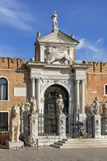 Images Dated 17th March 2020: Arsenale, Castello, Venice; Veneto; Italy