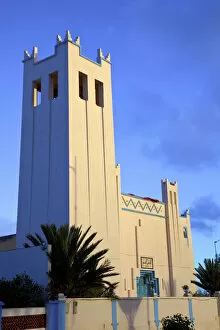 Images Dated 19th February 2014: Art Deco Architecture, Sidi Ifni, Morocco, North Africa