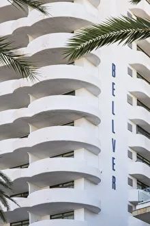 Art deco Hotel Bellver, Palma, Mallorca, Balearic Islands, Spain