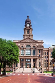 Images Dated 21st August 2023: Art Deco Tarrant County Courthouse, Fort Worth, Texas, USA
