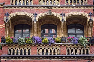 Art Nouveau architecture (Jugendstil architecture). A Unesco World Heritage Site. Riga